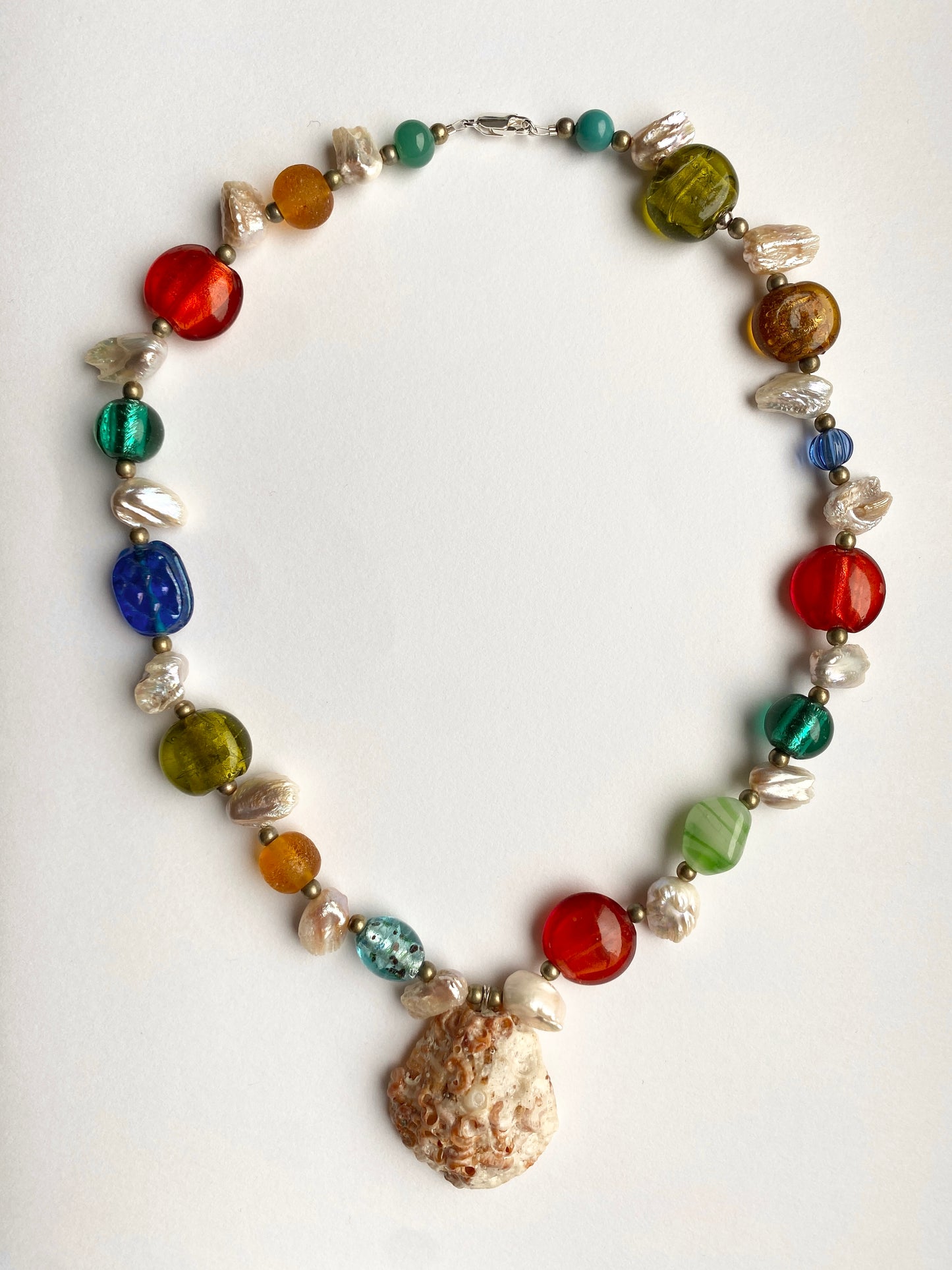 STAINED GLASS NECKLACE